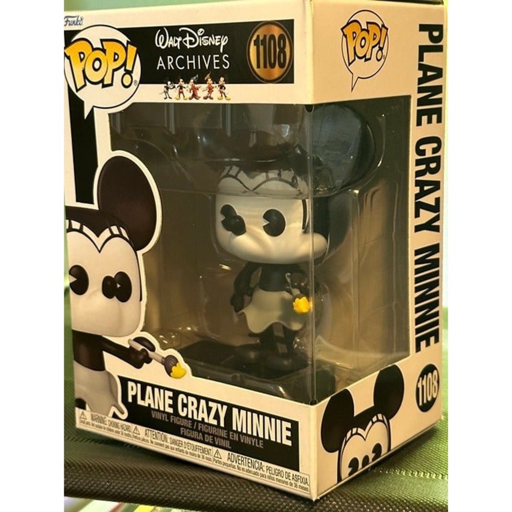 Funko Pop! - PLANE CRAZY MINNIE - Walt Disney Archives - 1108